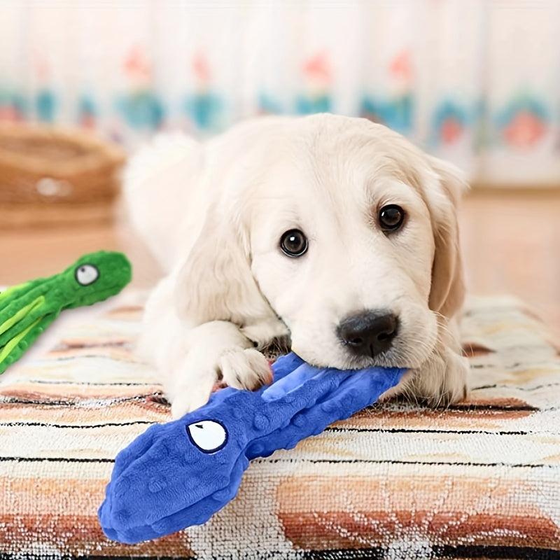 Octopus Dog Toy Plush Chew Toy for Small Medium Dog