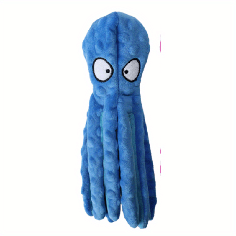Octopus Dog Toy Plush Chew Toy for Small Medium Dog