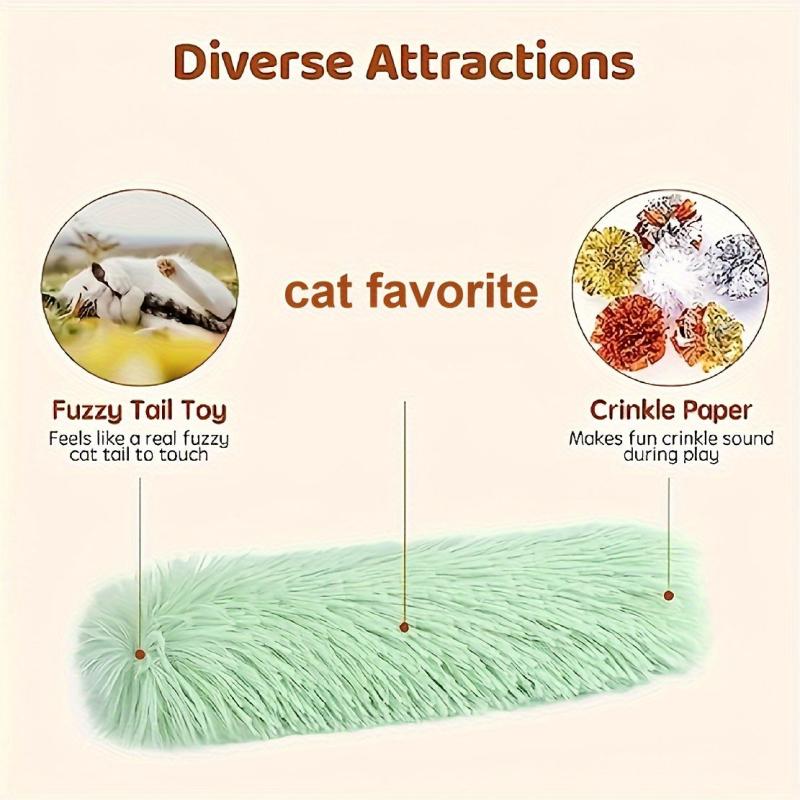 Interactive Cat Kicking Toy With Sand Sound - Promotes Exercise