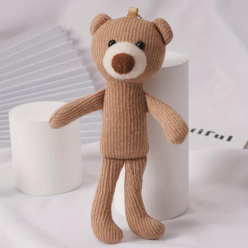 Cute Bear Plush Dog Chew Toy for Small and Medium Dogs