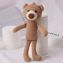 Cute Bear Plush Dog Chew Toy for Small and Medium Dogs