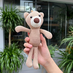 Cute Bear Plush Dog Chew Toy for Small and Medium Dogs