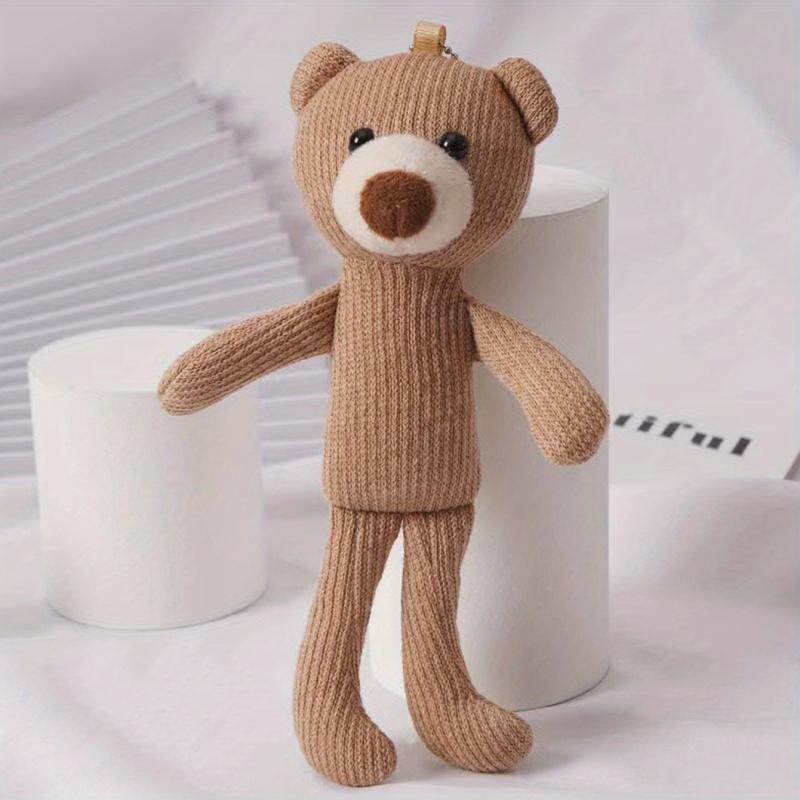 Cute Bear Plush Dog Chew Toy for Small and Medium Dogs
