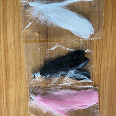 Interactive Cat Toy with Feather Teaser Bells and Spacers