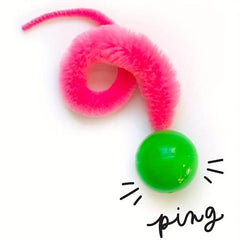 Interactive Cat Worm Ball 1pc Magic Worm Ball Toy For Indoor Fun