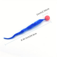 Interactive Cat Worm Ball 1pc Magic Worm Ball Toy For Indoor Fun