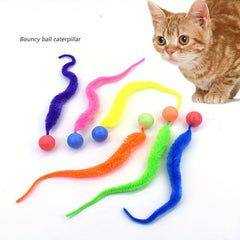 Interactive Cat Worm Ball 1pc Magic Worm Ball Toy For Indoor Fun