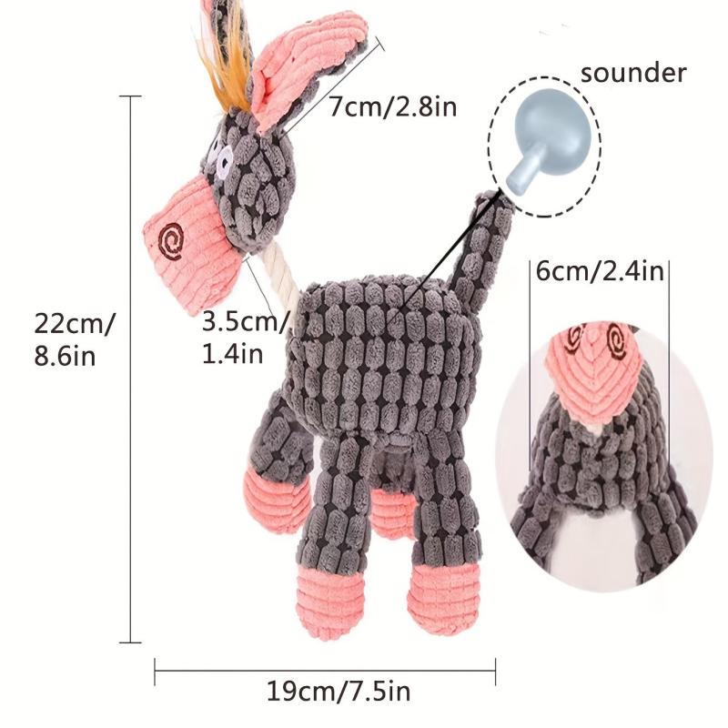 Cotton Rope Squeaky Toy For Dog Chew Toy