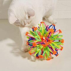 Calming Pet Toy Breathing Ball for Anxiety Relief and Exercise