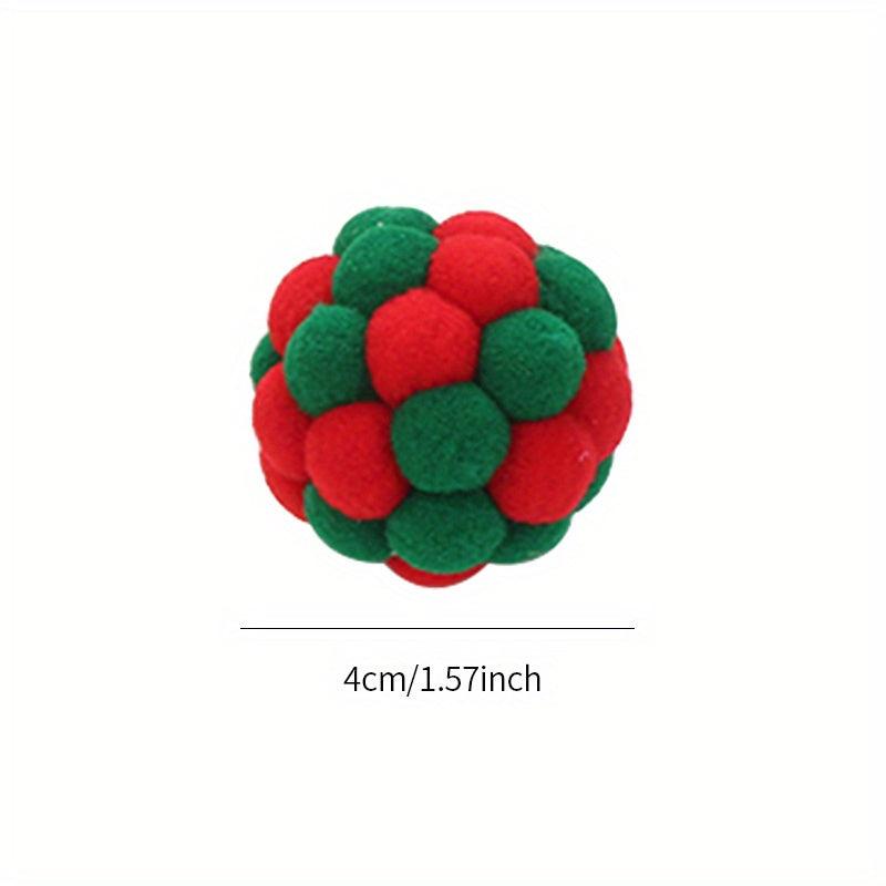 Colorful Bouncy Balls Cat Toys for Interactive Fun