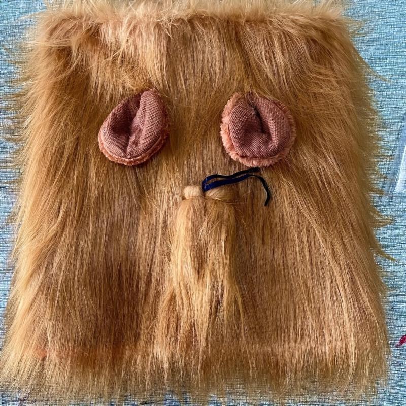 Lion Mane Dog Costume Realistic & Funny Lion Wig for Halloween Christmas Party
