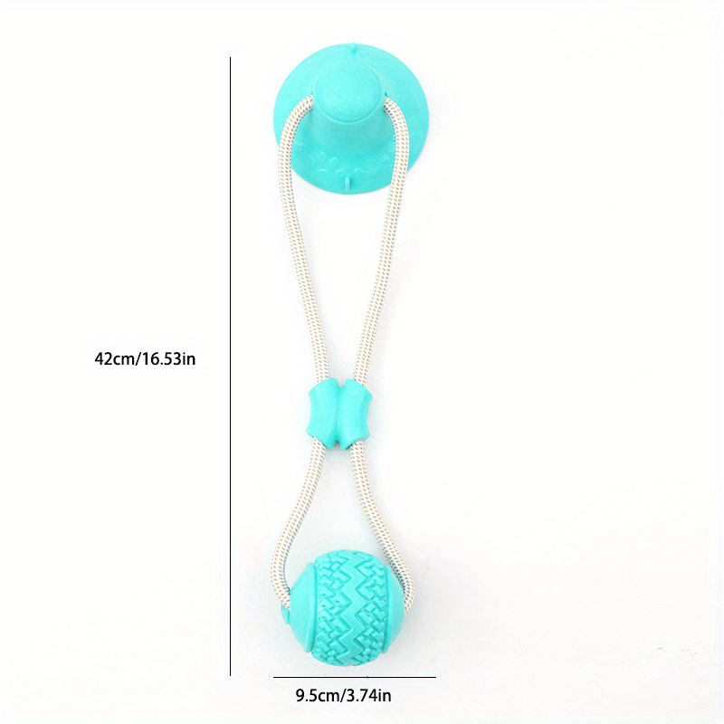 Pet Supplies Dog Toy Bite Resistant Ball Elastic Rope Trainer Ball