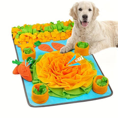 Interactive Dog Snuffle Mat Slow Feeding Pad For Pet