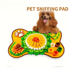 Interactive Dog Snuffle Mat Slow Feeding Pad For Pet