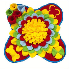 Interactive Dog Snuffle Mat Slow Feeding Pad For Pet