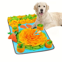 Interactive Dog Snuffle Mat Slow Feeding Pad For Pet