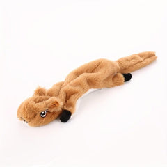 Durable Squirrel Pet Toy for Teeth Grinding and Chewing