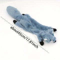 Durable Squirrel Pet Toy for Teeth Grinding and Chewing