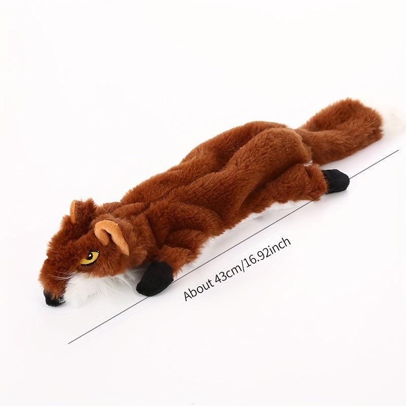 Durable Squirrel Pet Toy for Teeth Grinding and Chewing