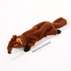 Durable Squirrel Pet Toy for Teeth Grinding and Chewing