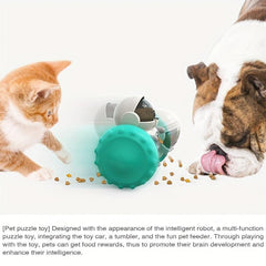 Dog Treat Ball Puzzle Toy Interactive and Fun