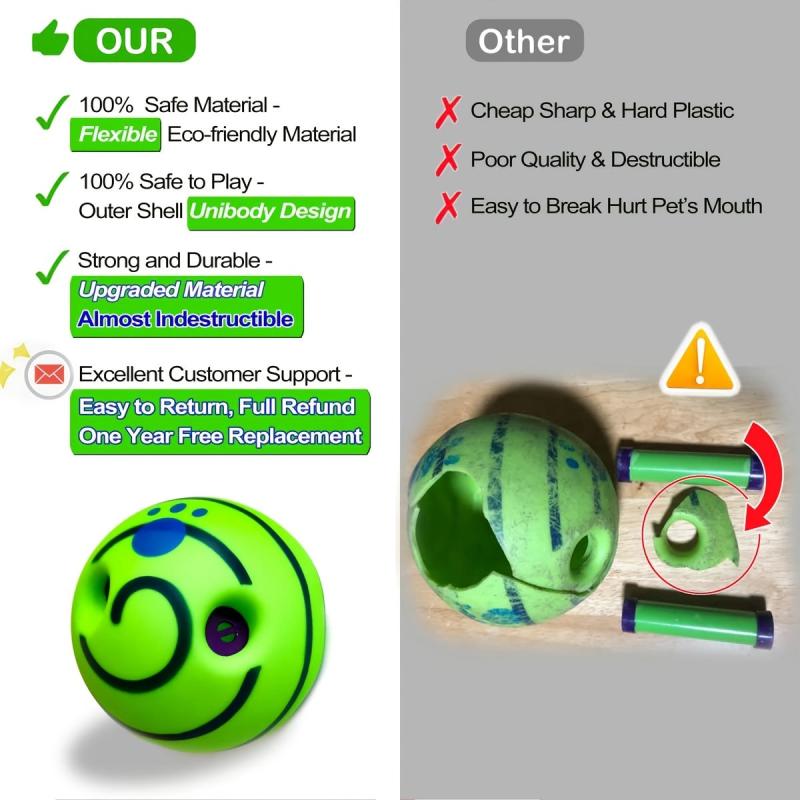 Interactive Giggle Ball Toy for Dogs