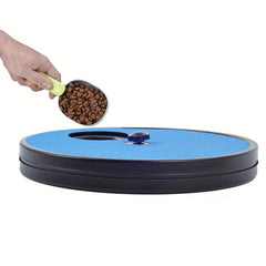 Dog Nail Scratch Pad Grinder Toy Food Dispenser Bowl