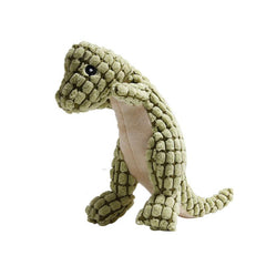 Dinosaur Pet Chew Toy for Dogs Squeak Plush Toy