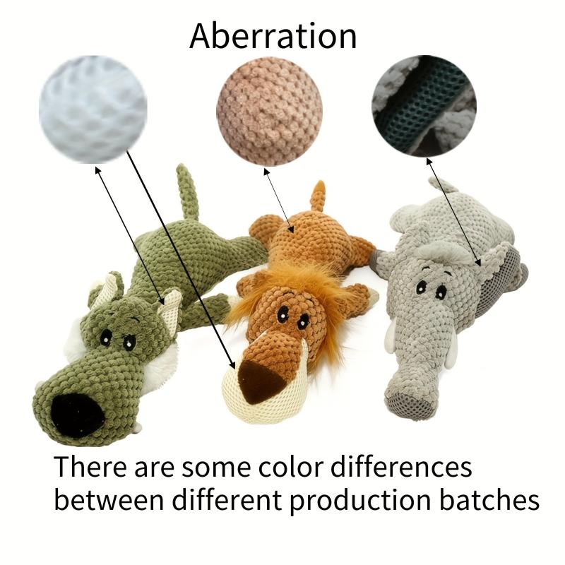 Durable Squeaky Dog Toys for Small & Medium Chewers