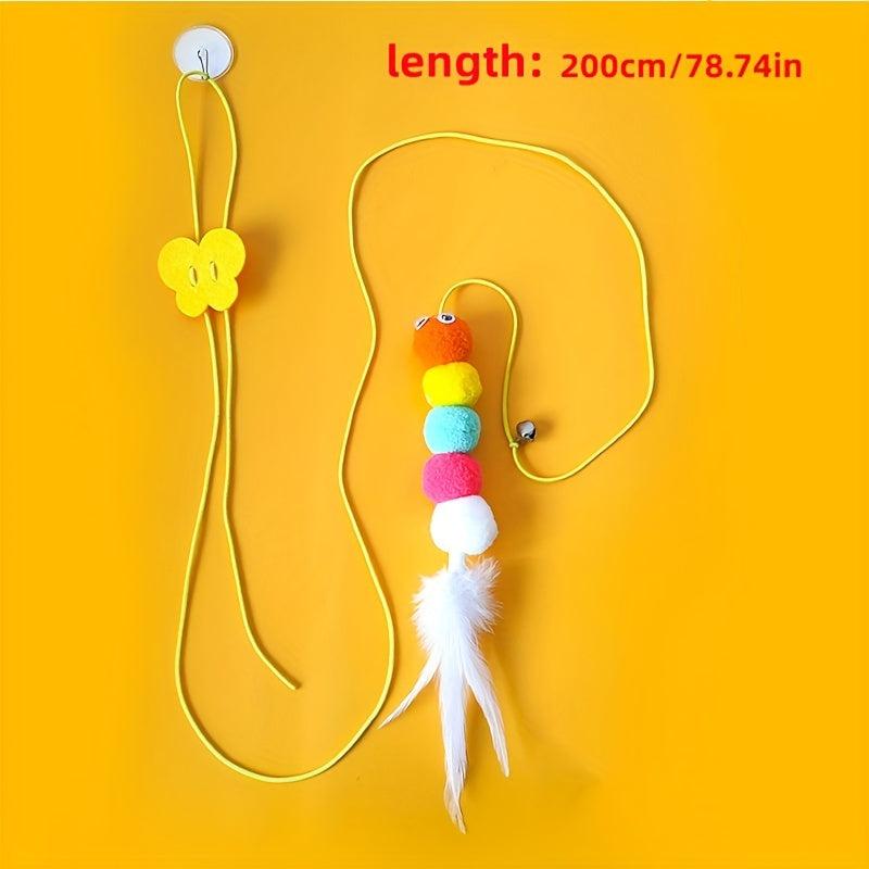 Adjustable Hanging Cat Toy for Interactive Play
