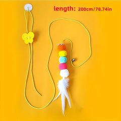 Adjustable Hanging Cat Toy for Interactive Play