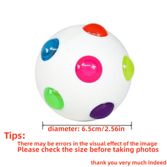 Dog Flash Flashing Elastic Ball Light Up Jumping