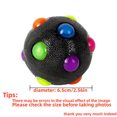 Dog Flash Flashing Elastic Ball Light Up Jumping