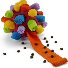 Snuffle Mat Dog Puzzle Toy Slow Feeder Portable Pet Snuffle Ball Toy