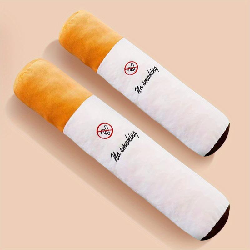 No Smoking Pet Plush Cigarette Shape Toy For Dogs And Cats