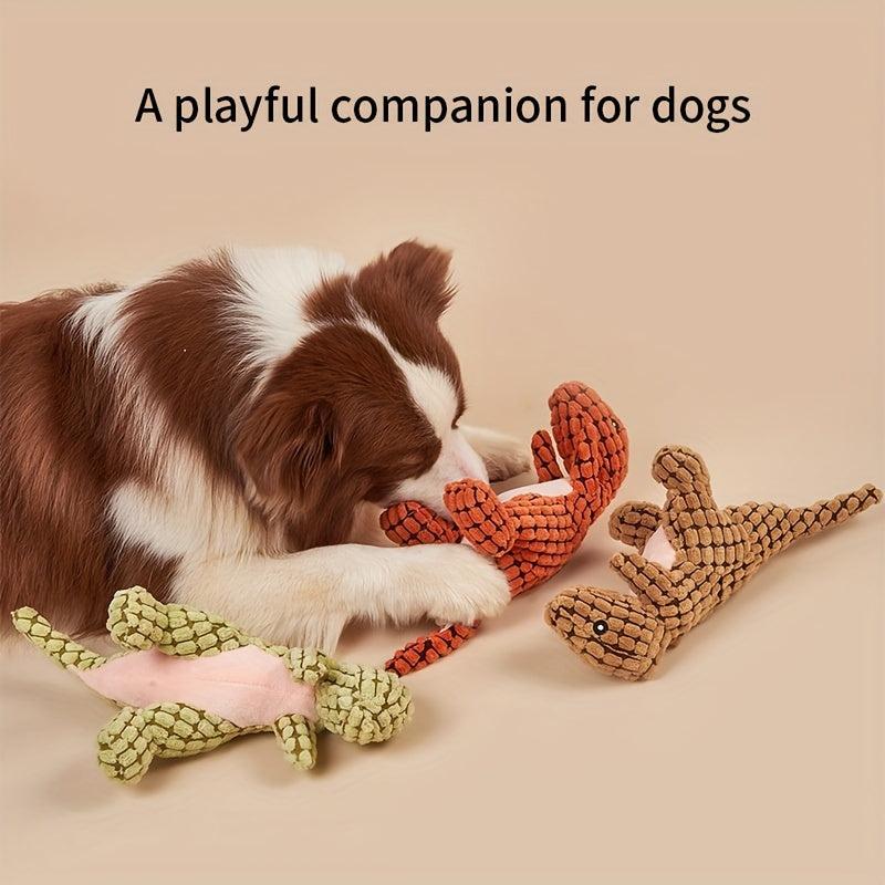 Dinosaur Pet Grinding Teeth Squeaky Plush Toy For Dog