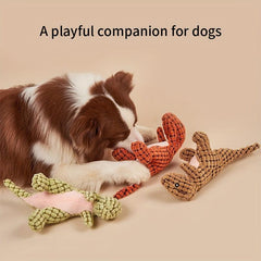 Dinosaur Pet Grinding Teeth Squeaky Plush Toy For Dog