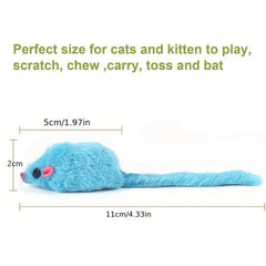 Cat Mouse Simulation Mouse Toy For Cat Plush Toy