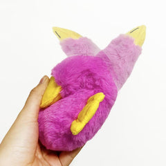 Interactive Dog Plush Toy with Squeaker for Small and Medium Dogs