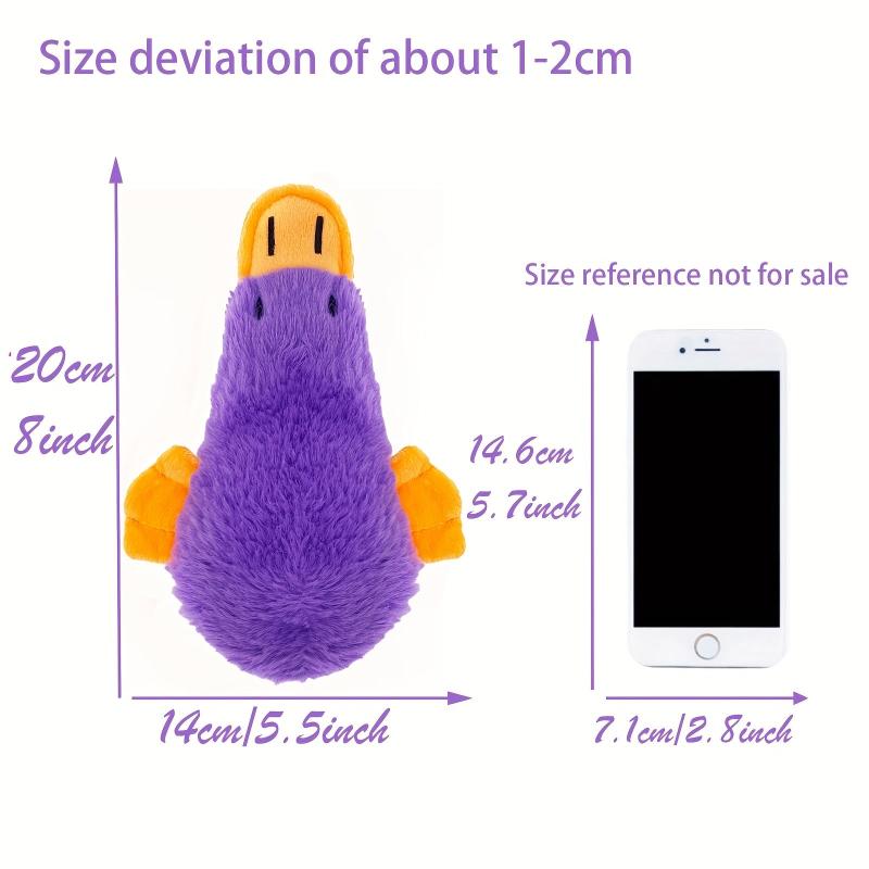 Interactive Dog Plush Toy with Squeaker for Small and Medium Dogs