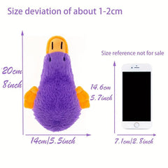 Interactive Dog Plush Toy with Squeaker for Small and Medium Dogs