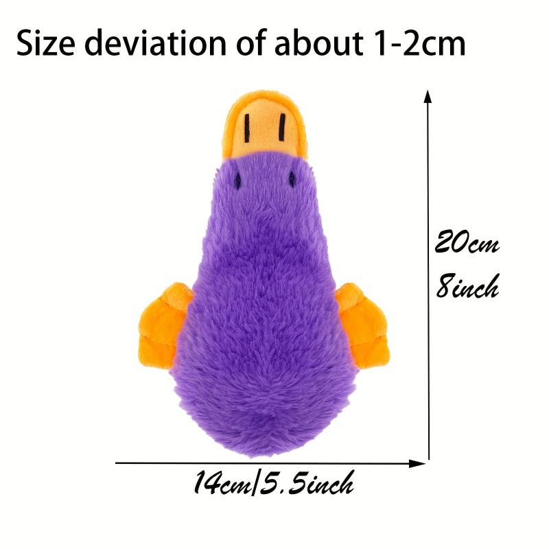 Interactive Dog Plush Toy with Squeaker for Small and Medium Dogs