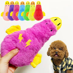 Interactive Dog Plush Toy with Squeaker for Small and Medium Dogs