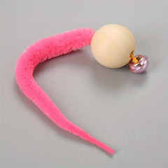 Interactive Cat Worm Toy with Bell for Kittens