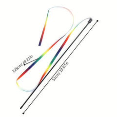 Interactive Cat Rainbow Wand Toy for Most Cats and Kittens