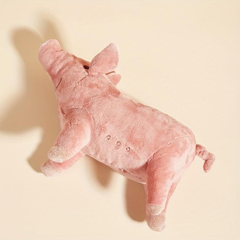 Pig Pet Grinding Teeth Squeaky Plush Toy Durable Chew Toy For Dog