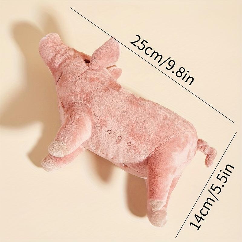 Pig Pet Grinding Teeth Squeaky Plush Toy Durable Chew Toy For Dog