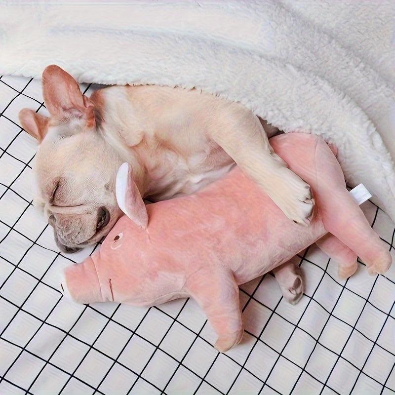 Pig Pet Grinding Teeth Squeaky Plush Toy Durable Chew Toy For Dog
