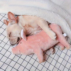 Pig Pet Grinding Teeth Squeaky Plush Toy Durable Chew Toy For Dog