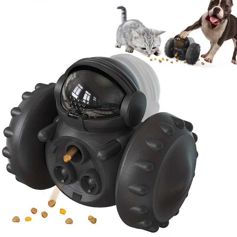 Dog Puzzle Toy Cat Balance Car Slow Leakage Food Feeder